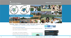 Desktop Screenshot of football4peace.eu